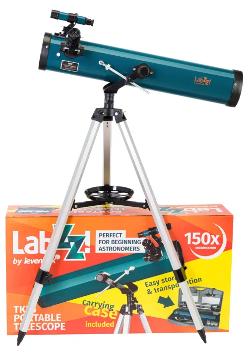a képen:  Levenhuk LabZZ TK76 teleszkóp tokkal,  2