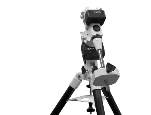 a fényképen:  Meade LX85 német ekvatoriális és háromlábú állvány,  6