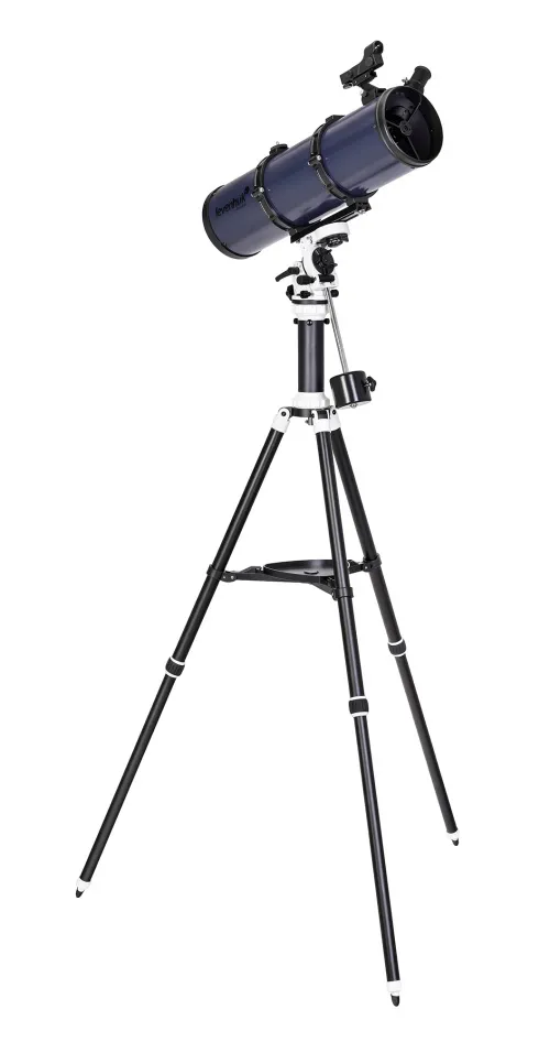 a fényképen:  Levenhuk New Skyline PLUS 130/650 AZ-EQA teleszkóp,  4
