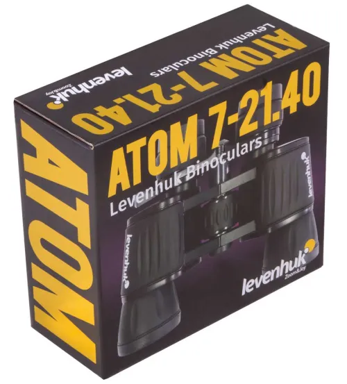 a képen:  Levenhuk Atom 7–21x40 kétszemes távcső,  10
