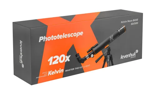 a fotón:  Levenhuk Kelvin Nova BASE 60/500 fotóteleszkóp ,  17