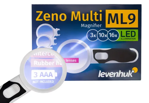a fotón:  Levenhuk Zeno Multi ML9 nagyító,  9