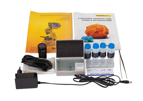 a fotón:  Levenhuk D70L digitális biológiai mikroszkóp,  12