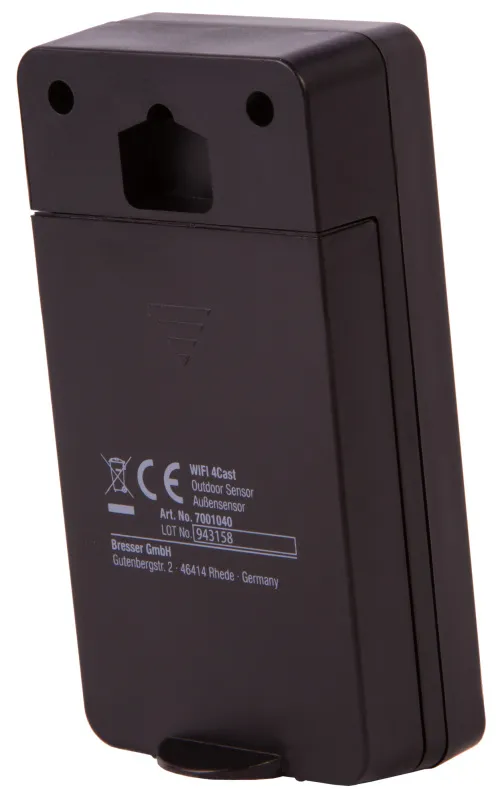a képen:  Bresser 4CAST Wi-Fi RC időjárás állomás,  12