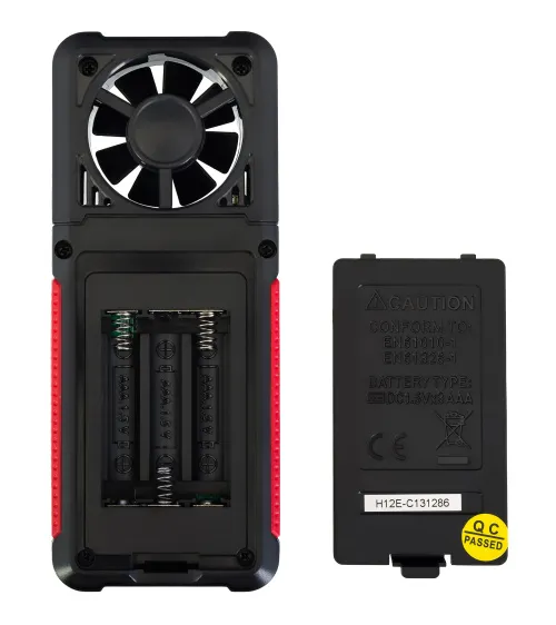 a fényképen:  Ermenrich Seek DN10 digitális anemométer,  5