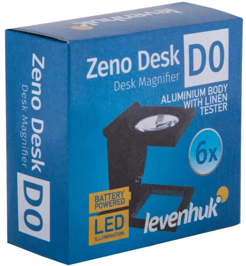 a képen:  Levenhuk Zeno Desk D0 nagyító,  10