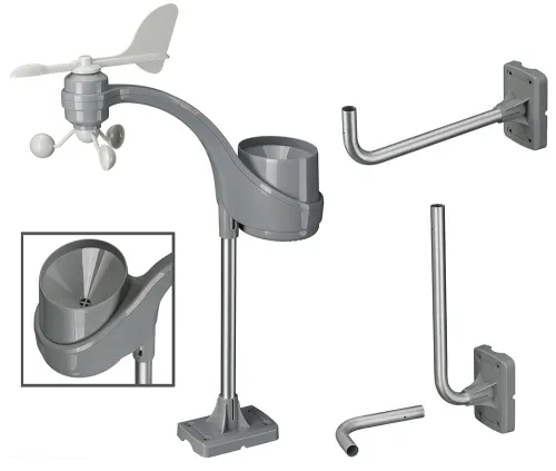 a fényképen:  Bresser ClimaTemp XXL időjárás állomás,  10