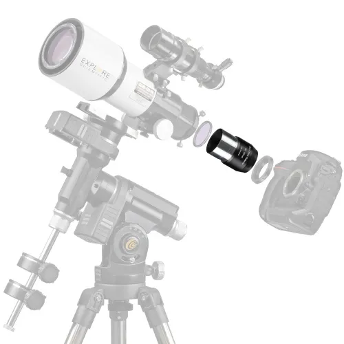 a képen:  Explore Scientific síkító (látómező korrekciós) lencse FF ED80+ED102 APO modellekhez,  5