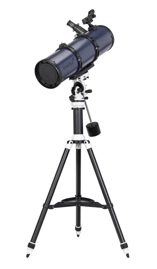 a fényképen:  Levenhuk New Skyline PLUS 130/650 AZ-EQA teleszkóp,  3