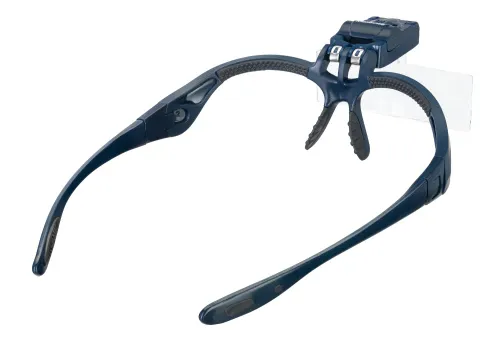 a fényképen:  Levenhuk Discovery Crafts DGL 40 nagyítószemüvegek,  6