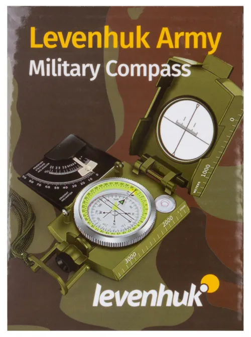 a fényképen:  Levenhuk Army AC10 iránytű,  14