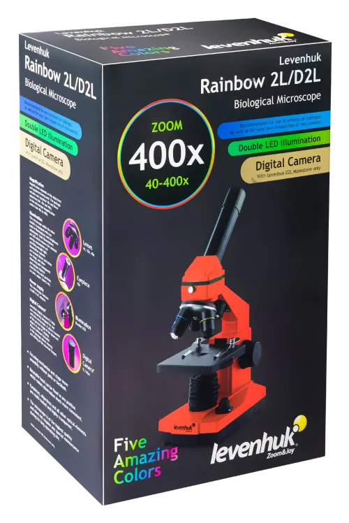 a képen:  Levenhuk Rainbow 2L mikroszkóp,  14