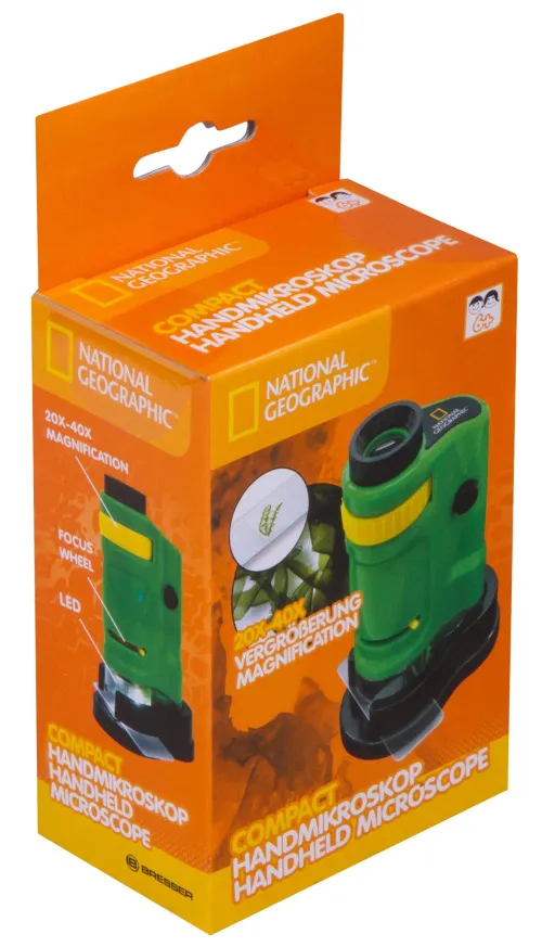 a fotón:  Bresser National Geographic 20–40x kézi mikroszkóp,  10