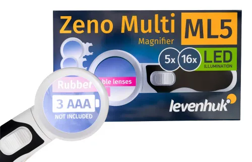 a fényképen:  Levenhuk Zeno Multi ML5 nagyító,  9