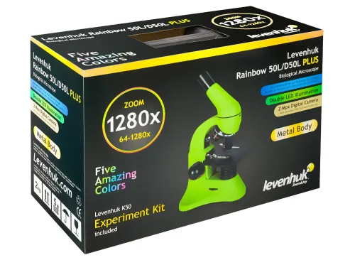a képen:  Levenhuk Rainbow 50L PLUS mikroszkóp,  19