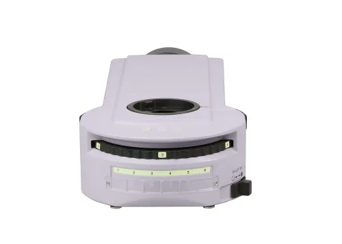 a fényképen:  MAGUS Epi-FL06 Epi-fluoreszcens tartozék, higanylámpa, fluoreszcens szűrőkockák В/G/UV/V/R/FITC/TRITC/DAPI,  7