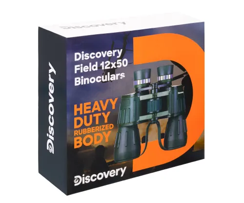 a fényképen:  Levenhuk Discovery Field 12x50 kétszemes távcső,  12