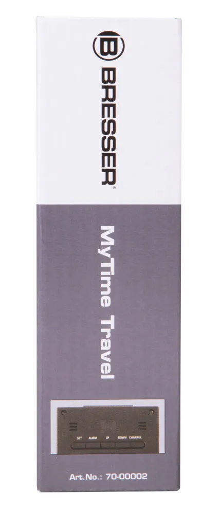 a képen:  Bresser My Time Travel ébresztőórás időjárás állomás,  14