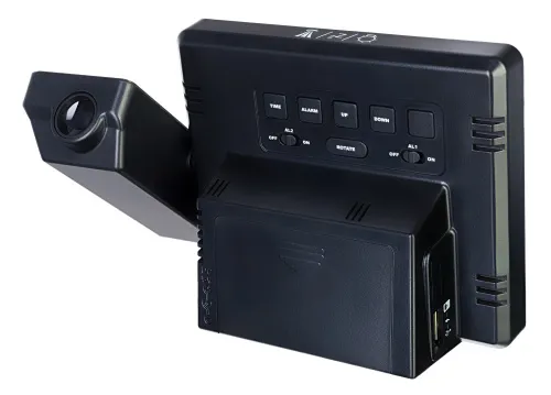 a fotón:  Levenhuk Wezzer BASE L70 hőmérő kivetítővel és órával,  5