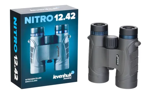 a képen:  Levenhuk Nitro 12x42 kétszemes távcső,  4