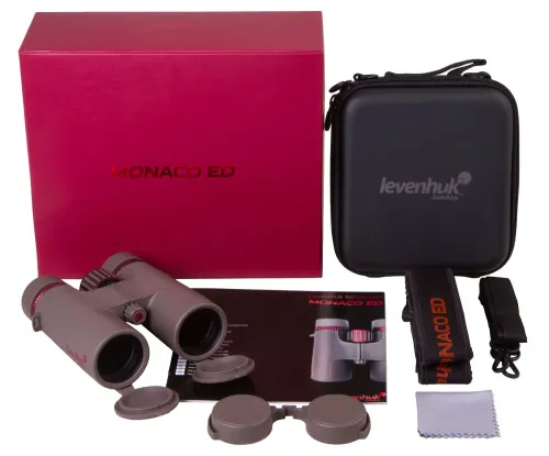 a képen:  Levenhuk Monaco ED 10x42 kétszemes távcső,  8