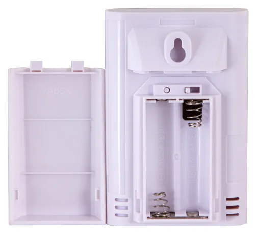 a fényképen:  Bresser TemeoTrend SQ RC időjárás állomás, fehér,  9