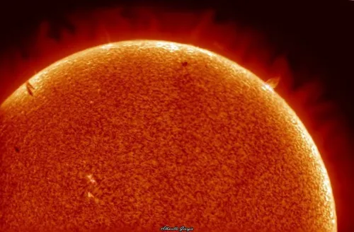 a képen:  Coronado SolarMax II 60 mm Double Stack napteleszkóp RichView rendszerrel és BF15 szűrővel,  2