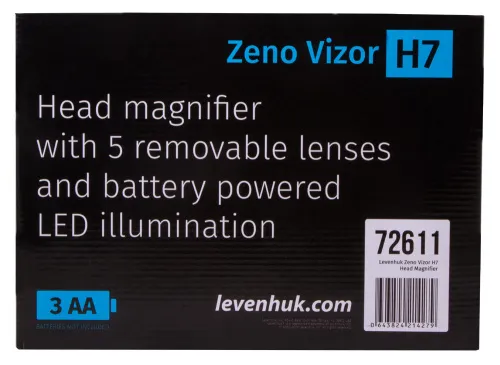 a képen:  Levenhuk Zeno Vizor H7 fejre rögzíthető nagyító,  14