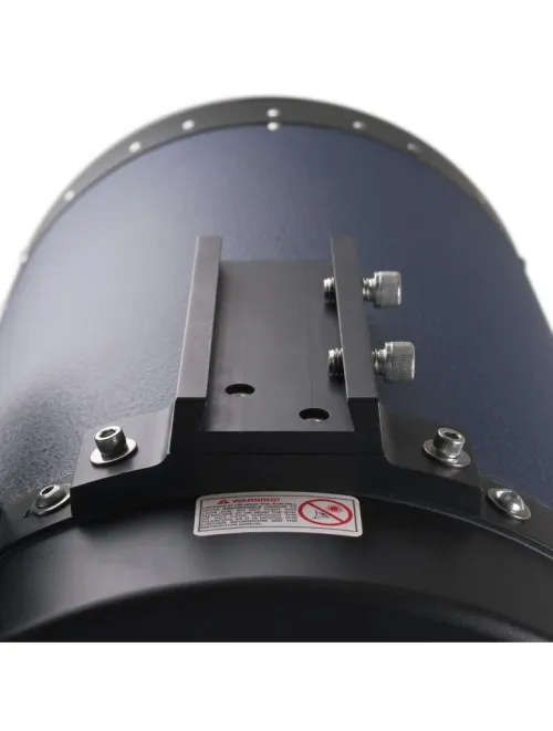 a fényképen:  Meade 12"-os, F/8-as továbbfejlesztett kómahibamentes optikai tubusszerelvény,  4