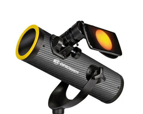 a képen:  Bresser Solarix 76/350 teleszkóp napszűrővel,  2