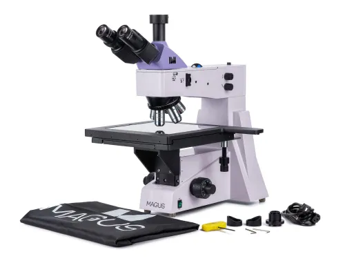 a fényképen:  MAGUS Metal D650 BD metallográfiai digitális mikroszkóp,  2