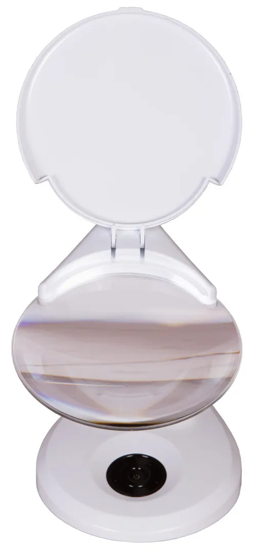 a képen:  Levenhuk Zeno Lamp ZL13 fehér nagyító,  7