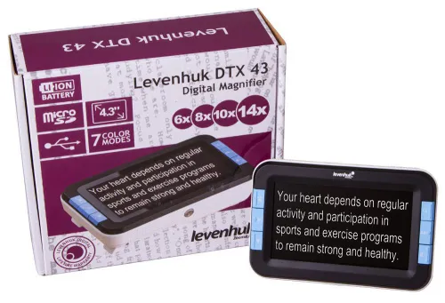 a fotón:  Levenhuk DTX 43 digitális nagyító,  2