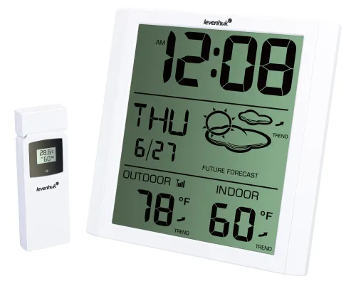 a fényképen:  Levenhuk Wezzer PLUS LP30 hőmérő,  3