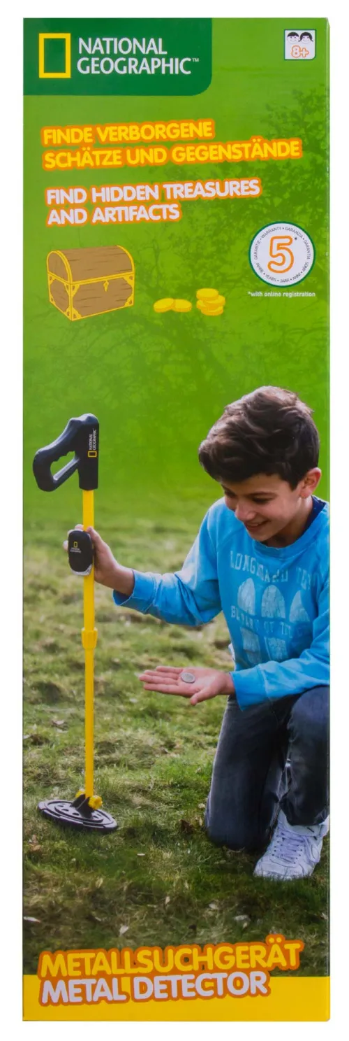 a fényképen:  Bresser National Geographic fémkereső gyerekeknek,  11