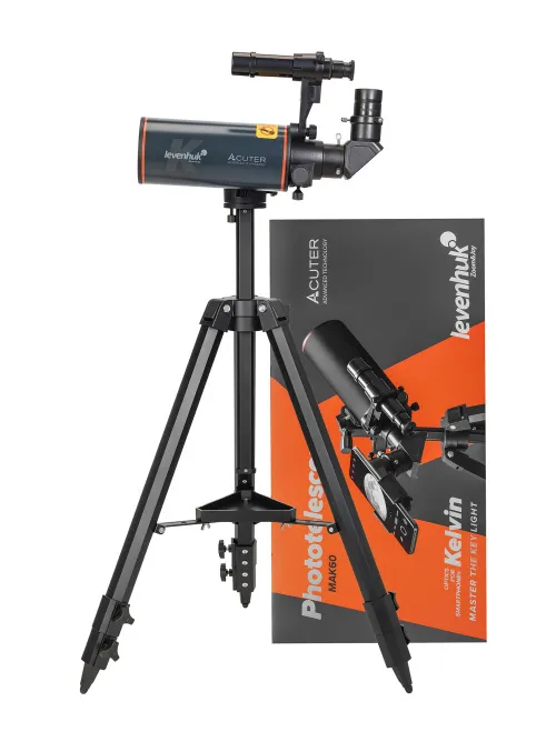 a képen:  Levenhuk Kelvin MAK60 mini AZ fototeleszkóp,  2