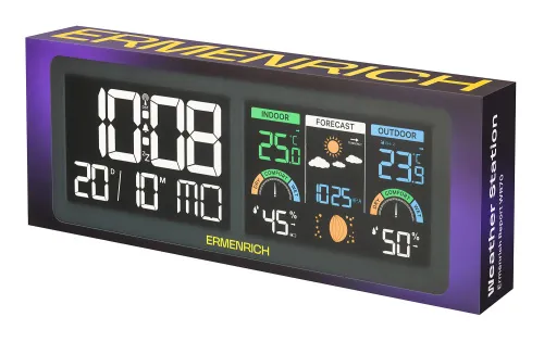 a fényképen:  Ermenrich Report WR70 időjárás-állomás,  11