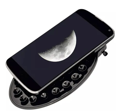 a fényképen:  Bresser NANO AR-80/640 AZ teleszkóp,  5