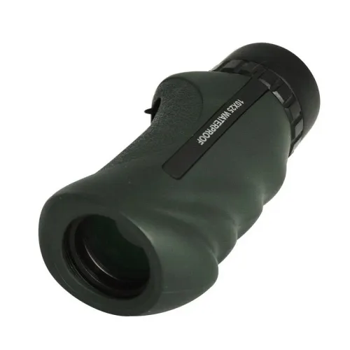 a fényképen:  Omegon 10x25 egyszemes távcső,  5