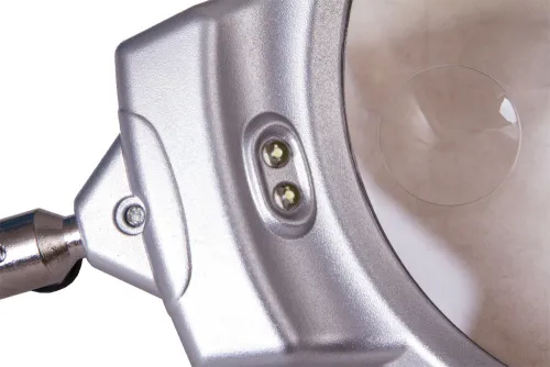 a fényképen:  Levenhuk Zeno Desk D9 nagyító,  8