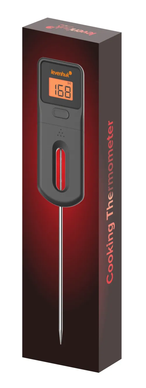 a képen:  Levenhuk Wezzer Grill BT10 főzési/sütési hőmérő,  2