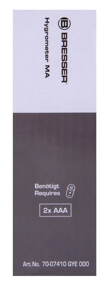 a képen:  Bresser penészedés-riasztó higrométer, fehér,  11