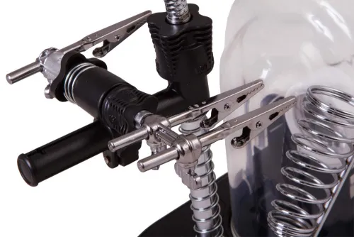 a képen:  Levenhuk Zeno Multi ML17 fekete nagyító,  9