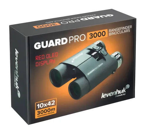 a fényképen:  Levenhuk Guard PRO 3000 távolságmérős kétszemes távcső,  12