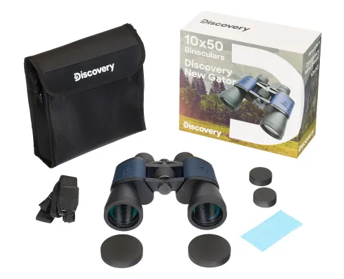 a fotón:  Levenhuk Discovery New Gator 10x50 kétszemes távcső,  4