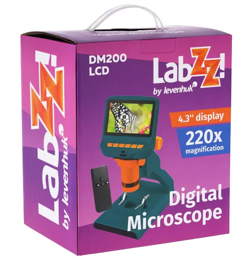 a képen:  Levenhuk LabZZ DM200 LCD digitális mikroszkóp,  14