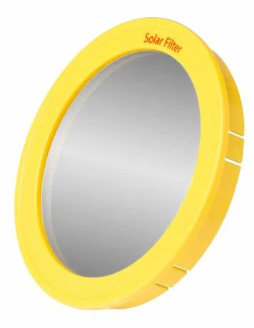 a fényképen:  Bresser Solarix 114/500 teleszkóp napszűrővel,  3