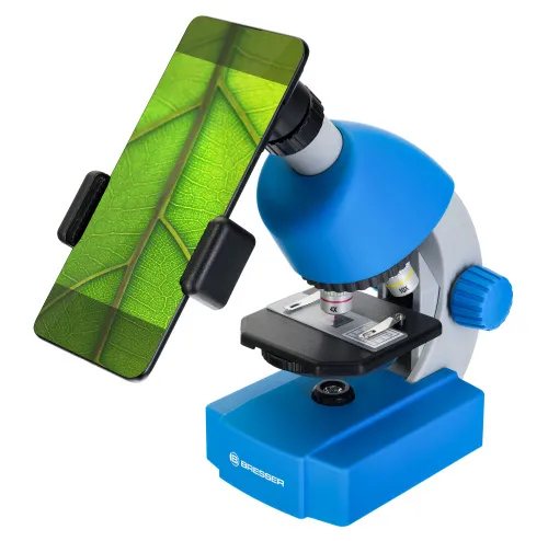 a fotón:  Bresser Junior 40x-640x mikroszkóp, lila,  2