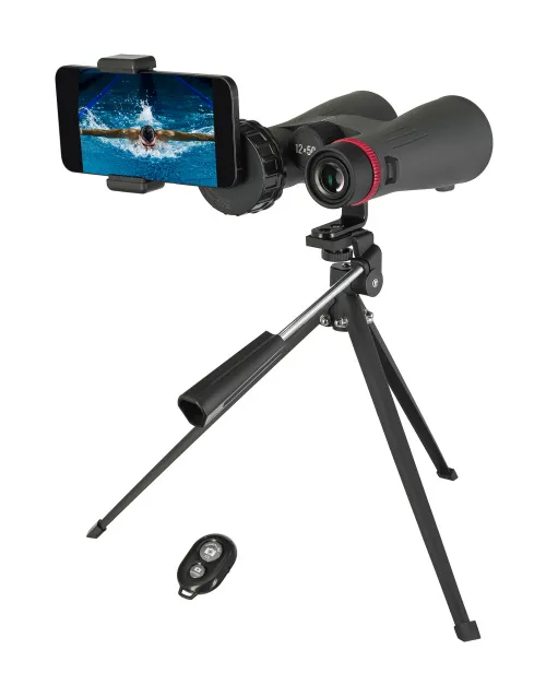 a fényképen:  Levenhuk Kelvin Snap 12x50 kétszemes fotótávcső,  3