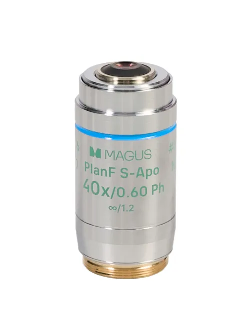 a fényképen:  MAGUS SPH360 fáziskontraszt eszköz, Plan S-Apo Ph 4х/10х/20х/40х/60х H60 mm-es objektívekből álló készlettel,  10